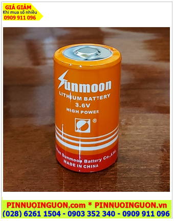 Sunmoon ER26500M; Pin nuôi nguồn Sunmoon ER26500M LI/SOCl₂ SPIRAL 3.6v C 6000mAh